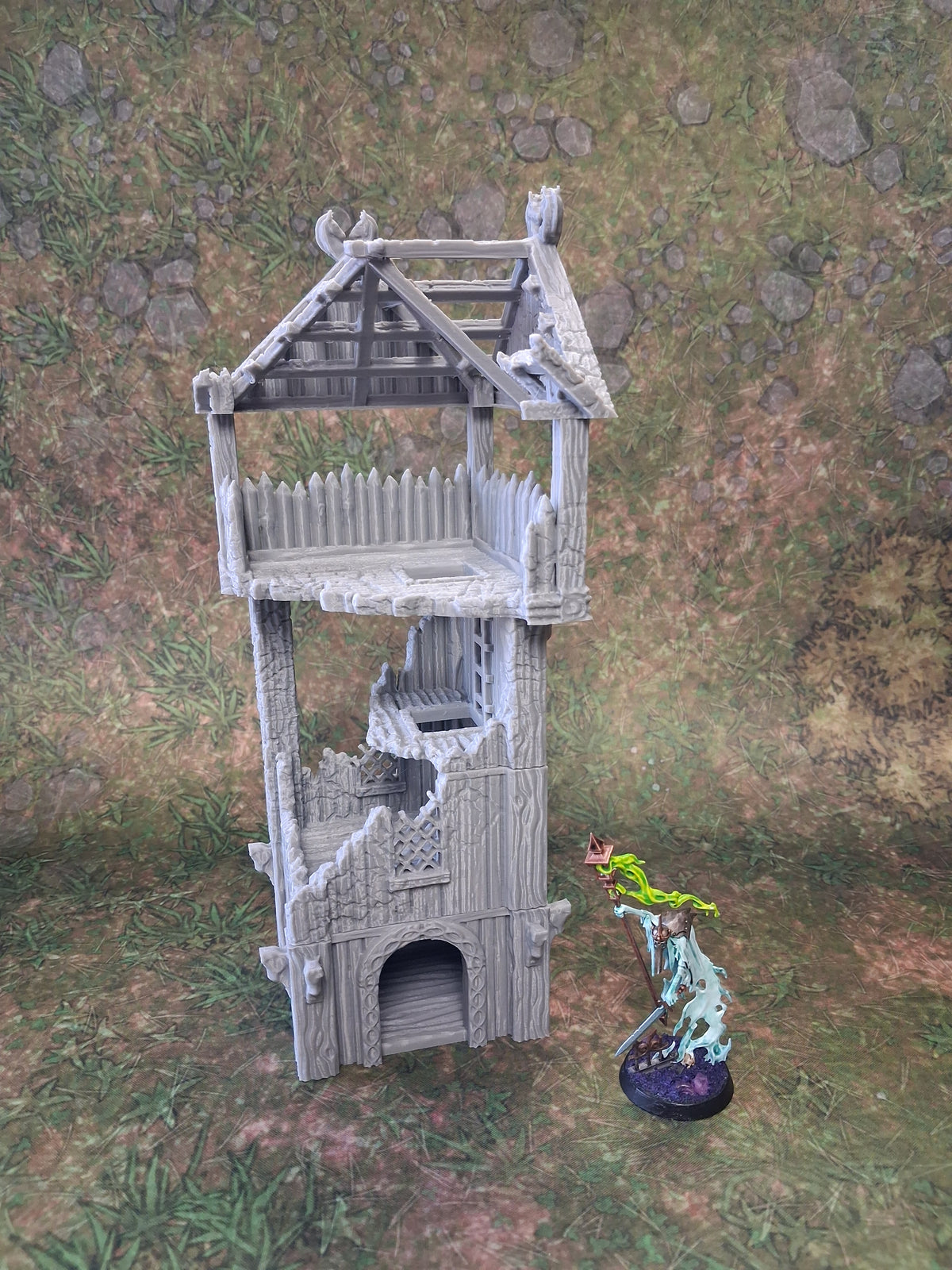 Ruined watchtower