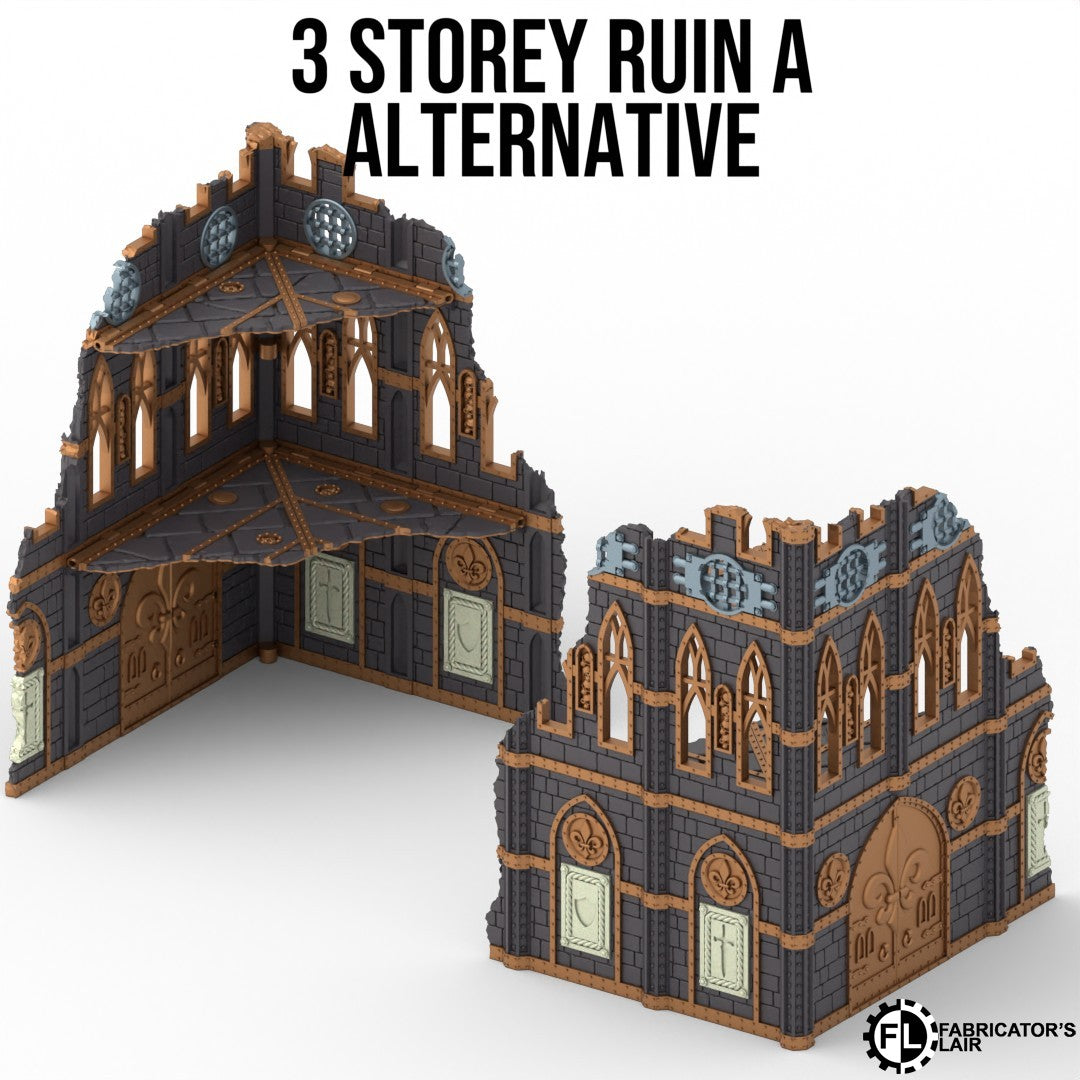 40K foldable terrain - Battle Nun set