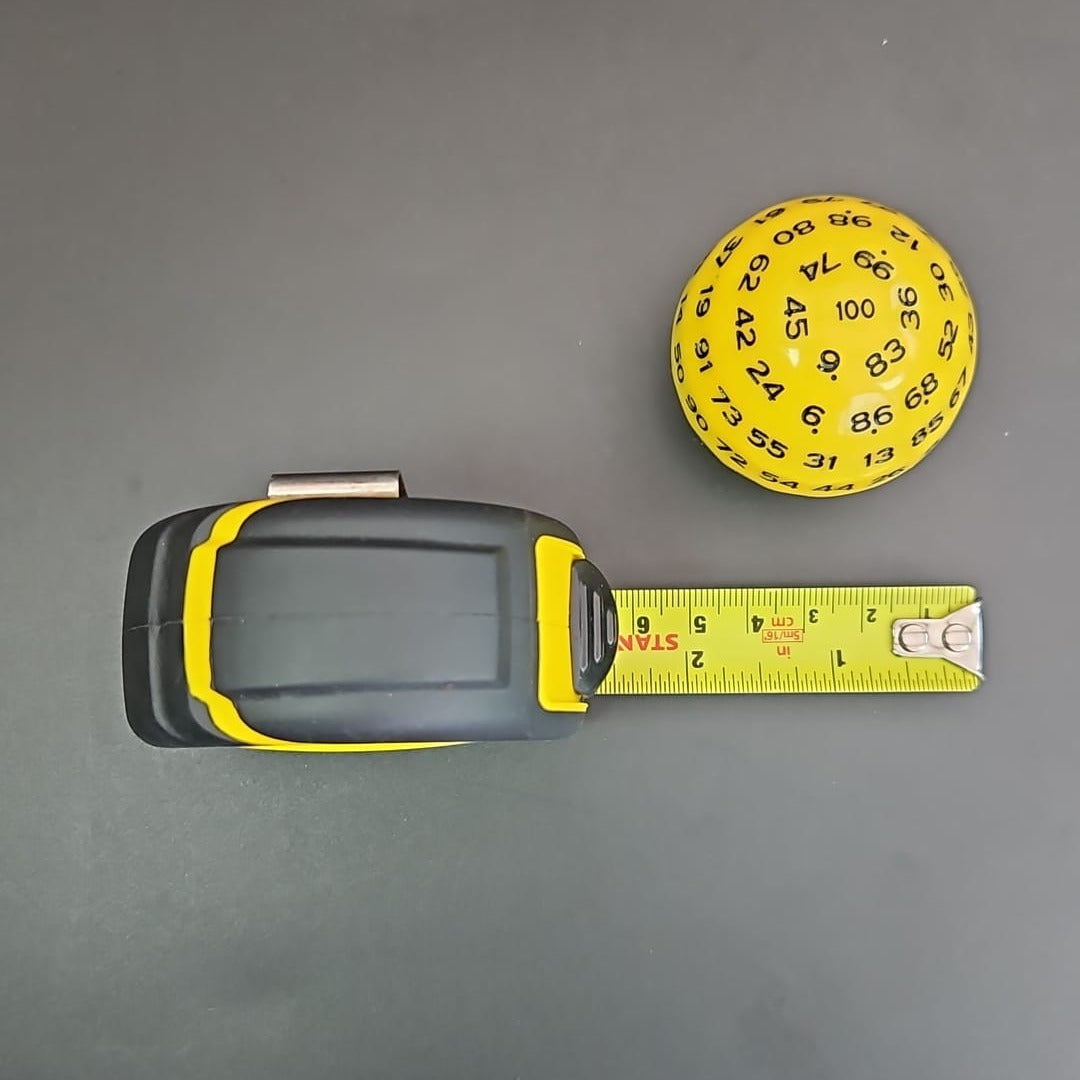 Yellow Cue Ball D100