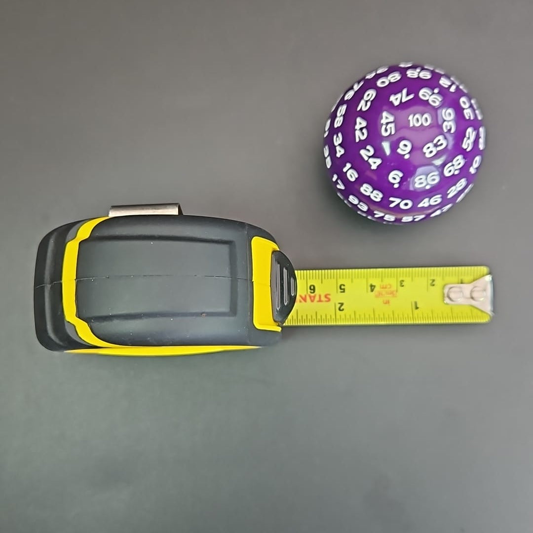 Purple Cue Ball D100