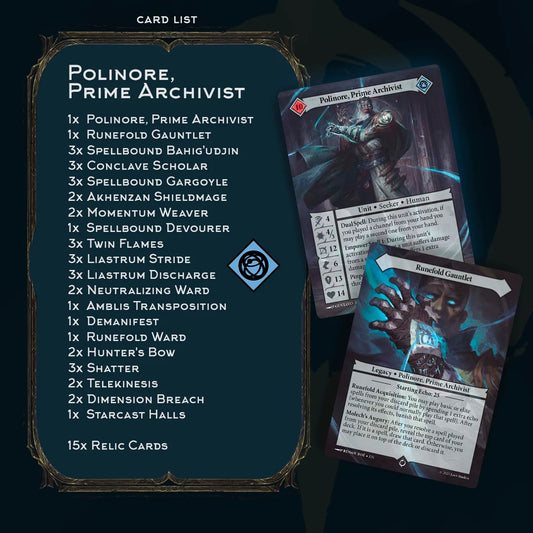 Seeker Deck - Polinore, Prime Archivist