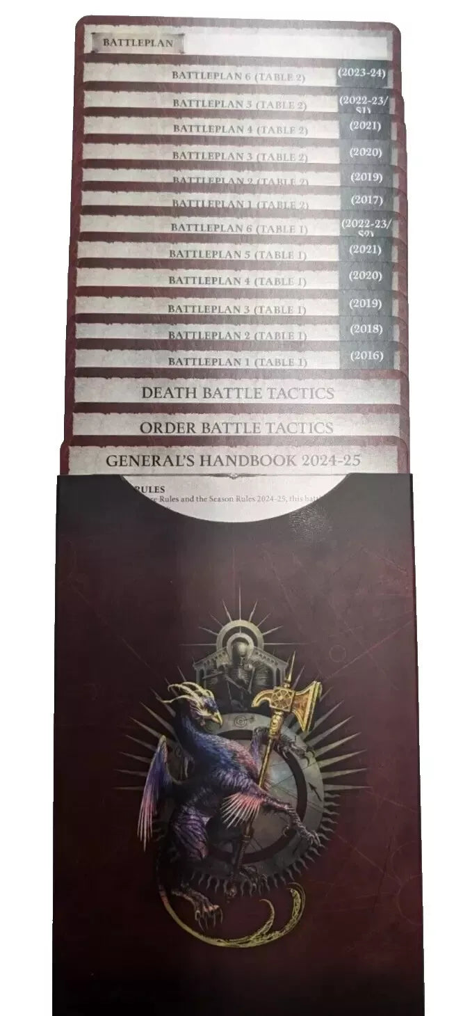 Warhammer Age of Sigmar 2024/5 Generals Handbook Card Deck