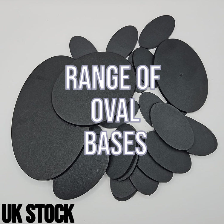 Plastic Oval Bases