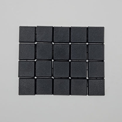 25mm Square Wargaming Miniature Base Packs