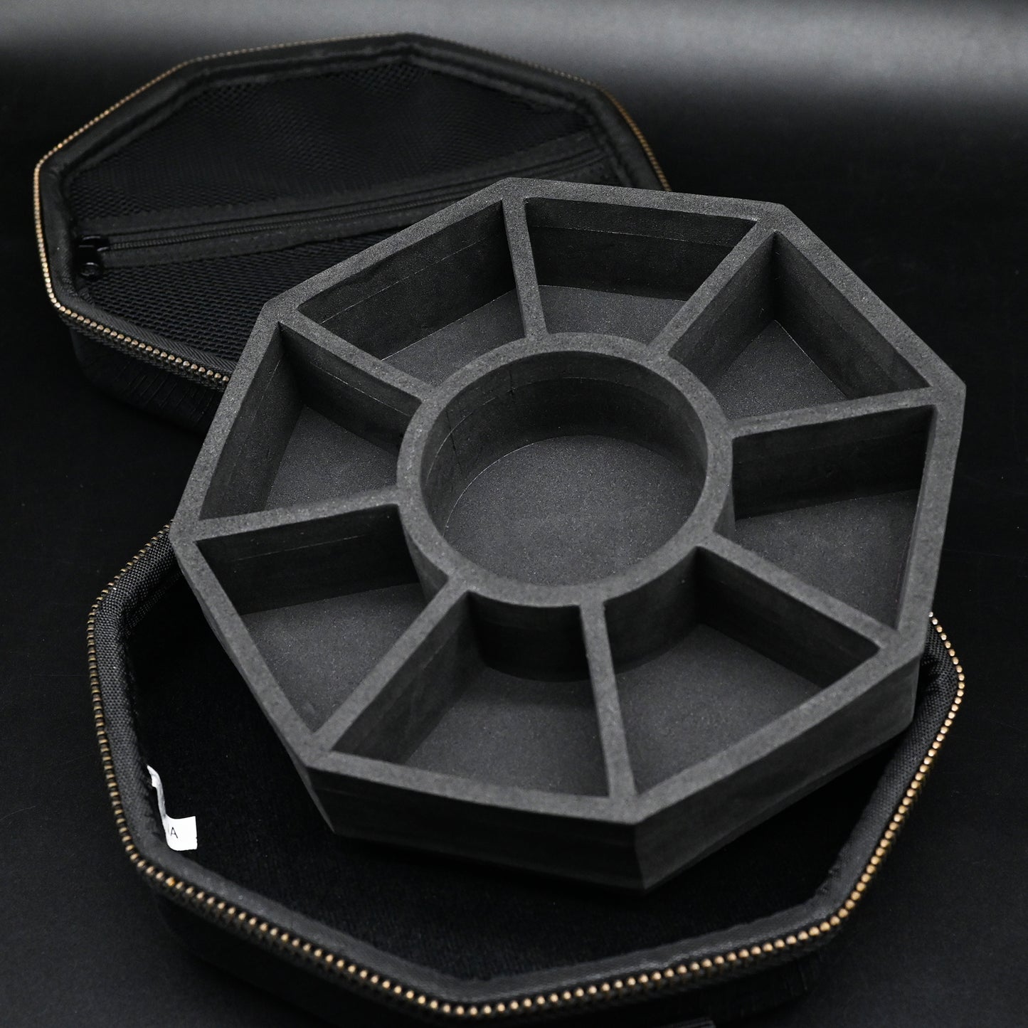 Octagonal Dice Organiser and Rolling Tray for Role playing Games and Tabletop Wargames