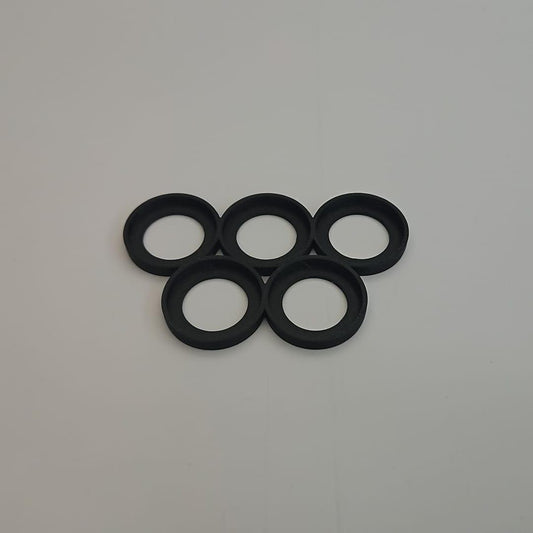 Black 28.5mm 5 model cloud shape movement tray for Tabletop Wargaming