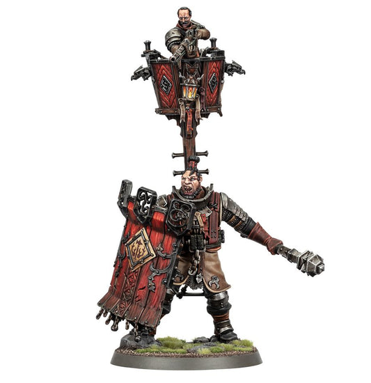 Age of Sigmar Cities of Sigmar Fusil-Major on Ogor Warhulk