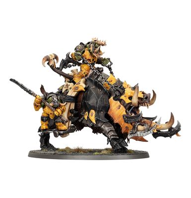 Age of Sigmar Orruk Warclans Mawgruunta with Tuskboss, Hakkin' Krew or Grunta Gougers