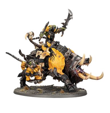 Age of Sigmar Orruk Warclans Mawgruunta with Tuskboss, Hakkin' Krew or Grunta Gougers