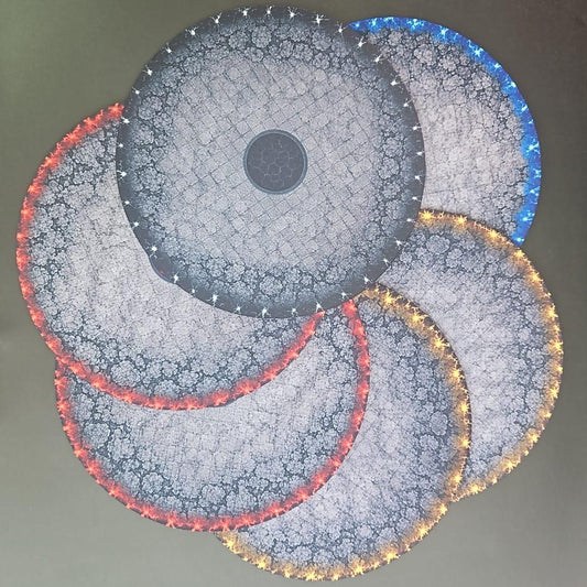 Set of 6 Neoprene Wargaming Objectives Useable in Warhammer Age of Sigmar Season 26/27