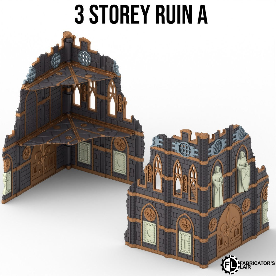 40K foldable terrain - Battle Nun set