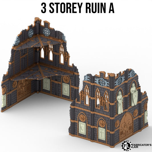 40K foldable terrain - Battle Nun set