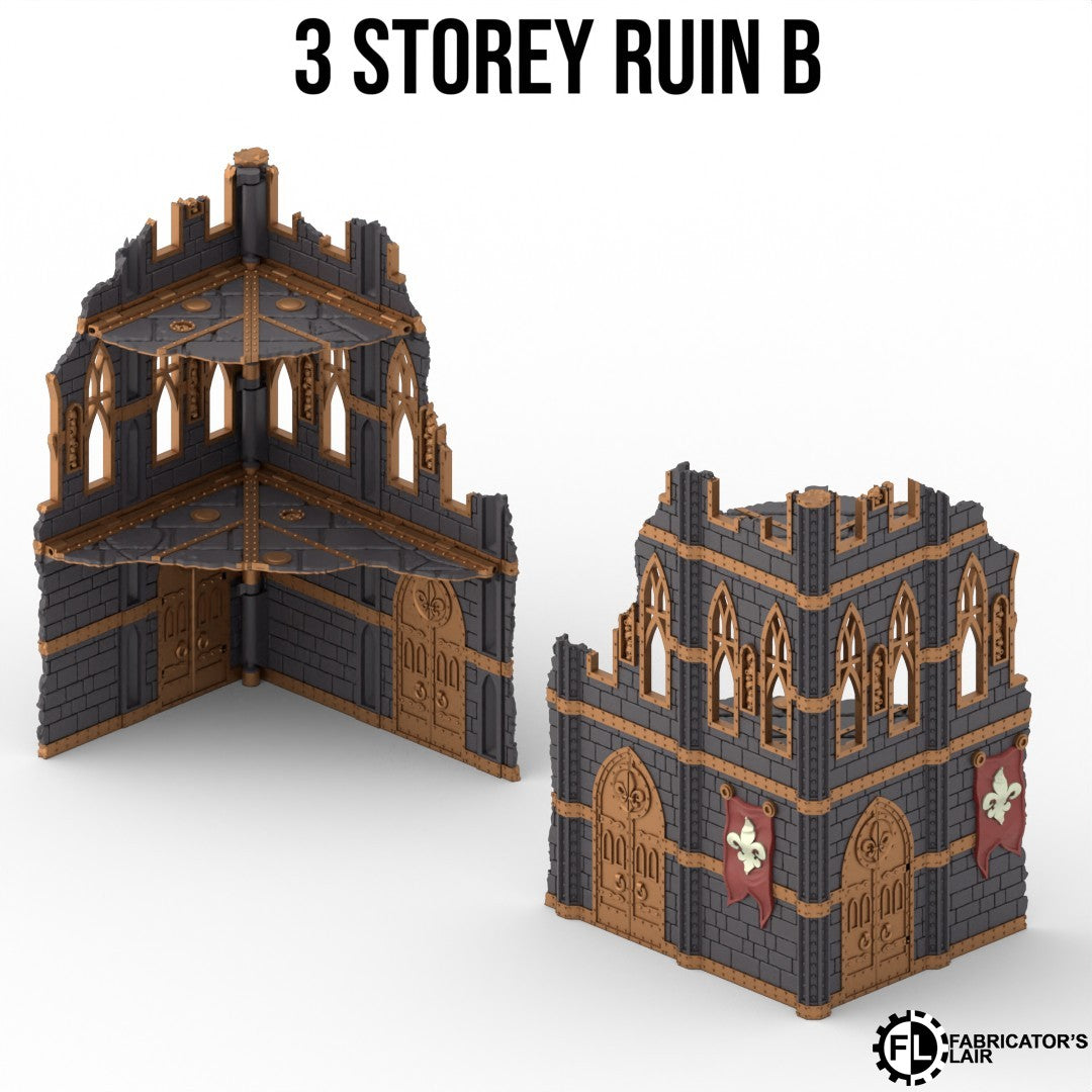 40K foldable terrain - Battle Nun set