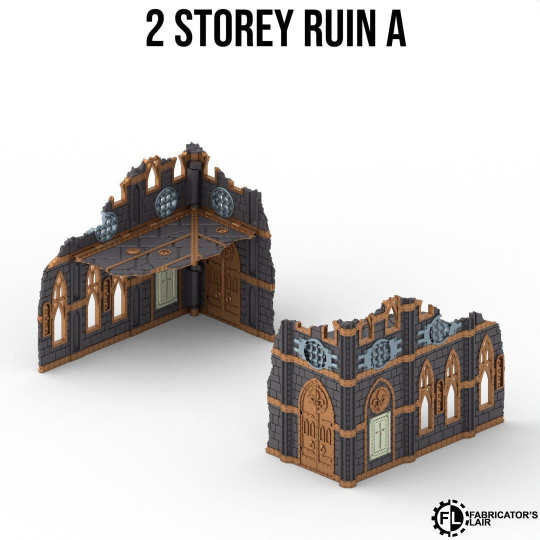 40K foldable terrain - Battle Nun set