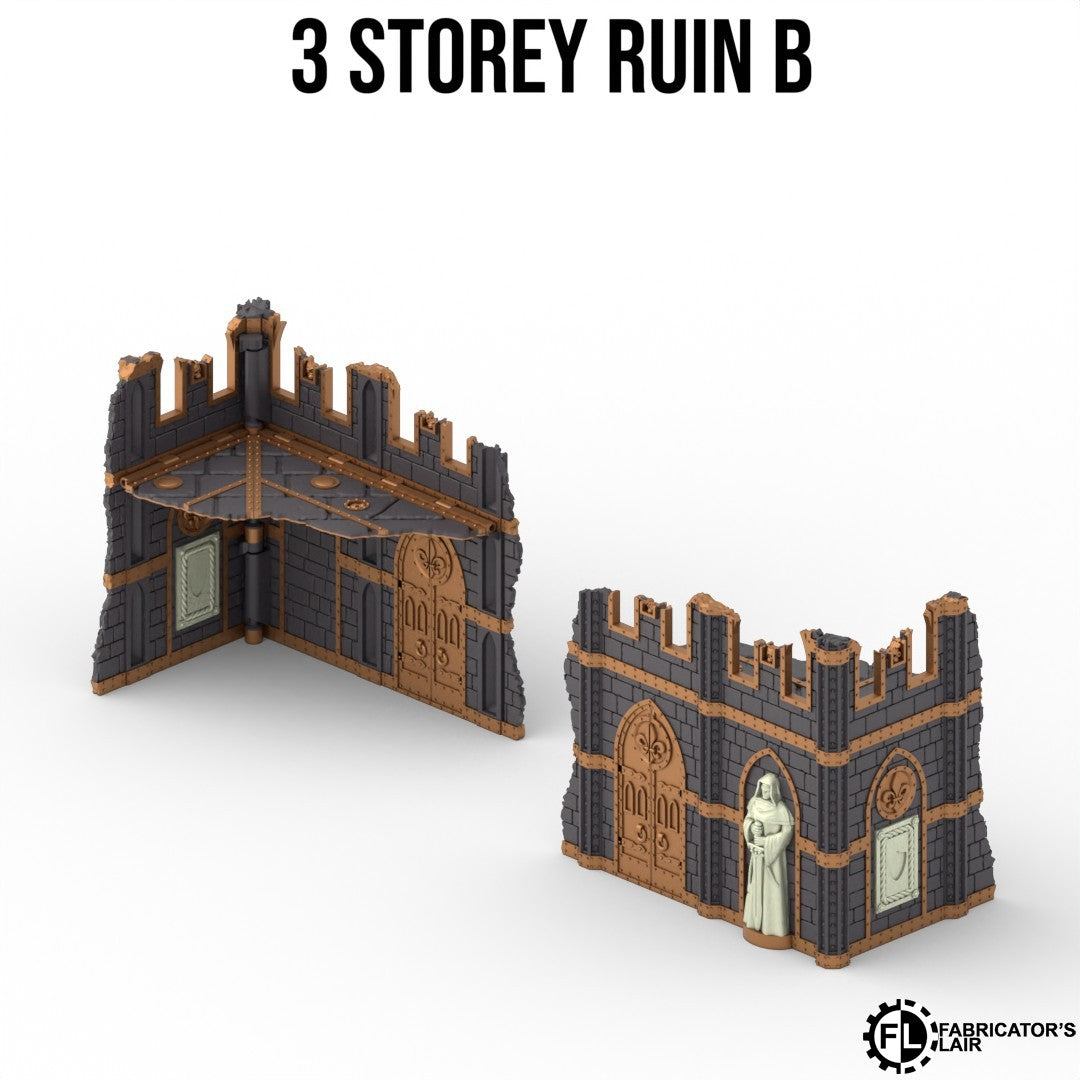 40K foldable terrain - Battle Nun set