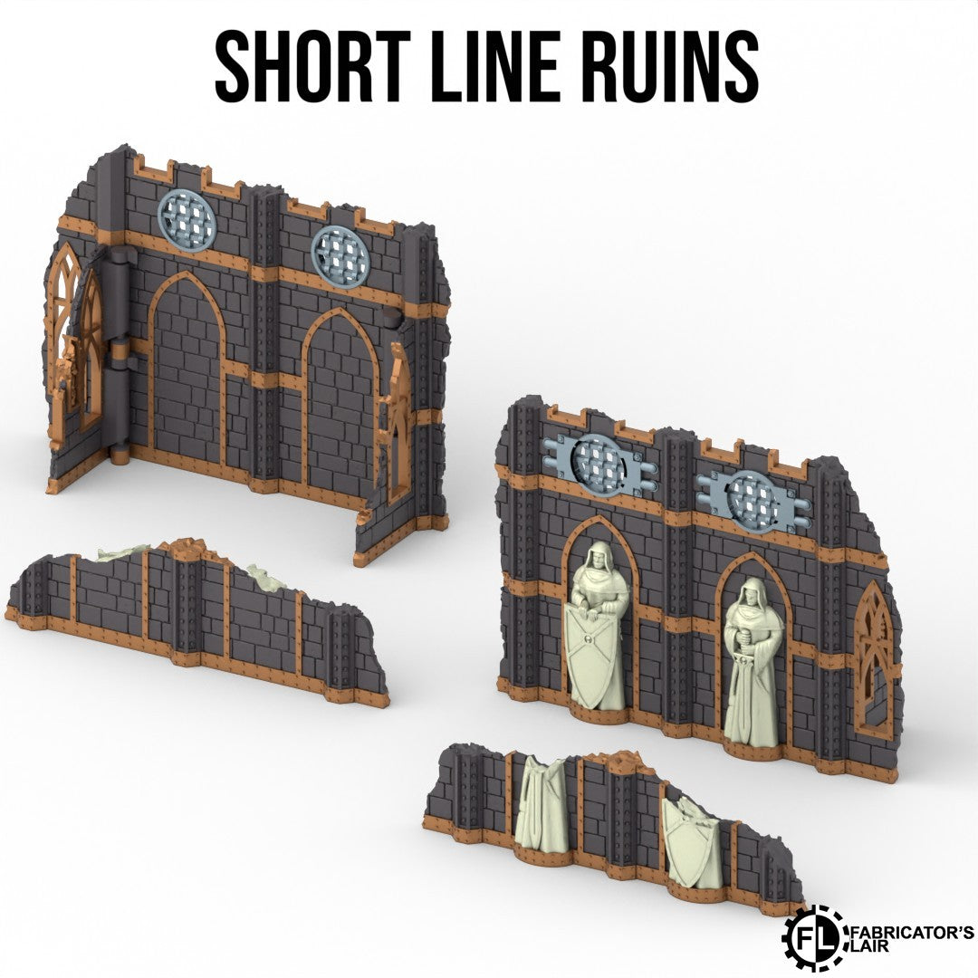 40K foldable terrain - Battle Nun set