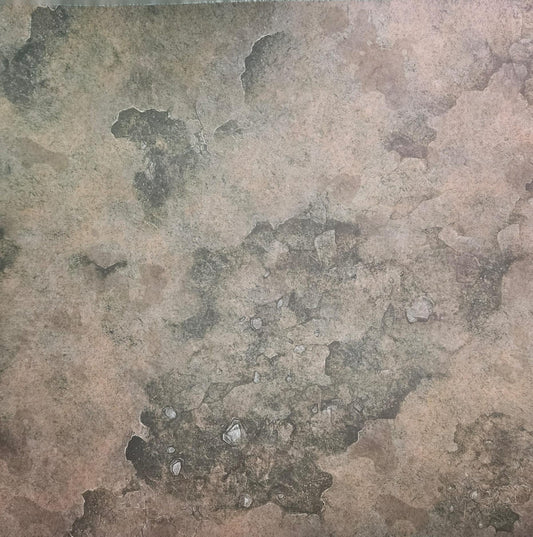 36" by 36"  Wargaming Battlemat - Post Apocalypse