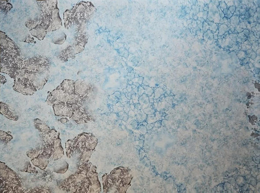 60" by 44" Wargaming Battle Mat - Arctic Wasteland