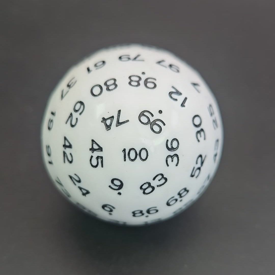 White Cue Ball D100
