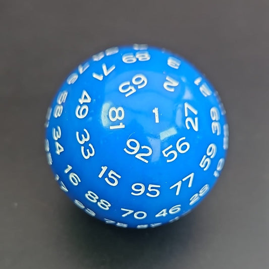 Blue Cue Ball D100