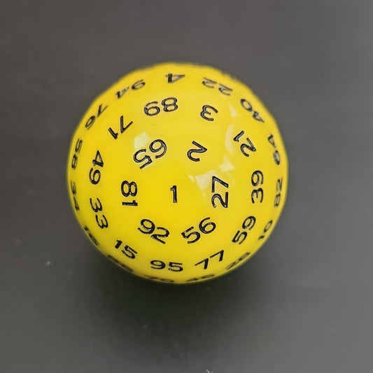 Yellow Cue Ball D100