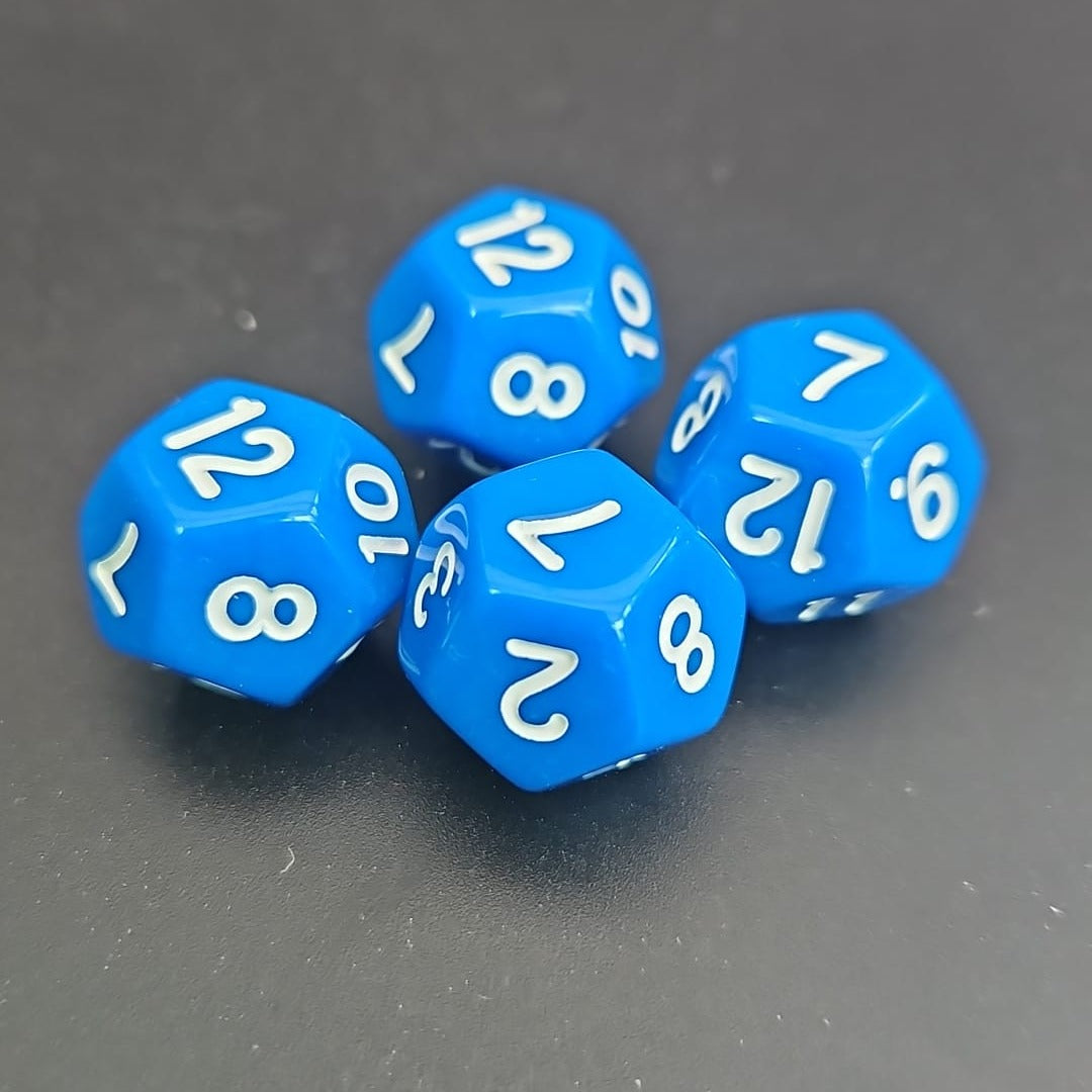 D12 Blue Dice