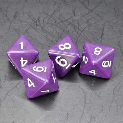 Pack of Purple 20mm D8 Dice