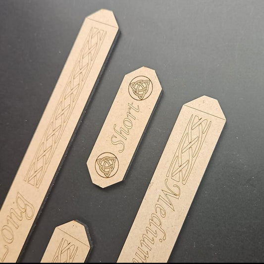 Wooden Saga Gauge Set (Measuring sticks)