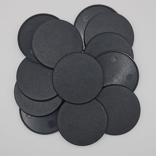 60mm Round Wargaming Miniature Base Pack of 6