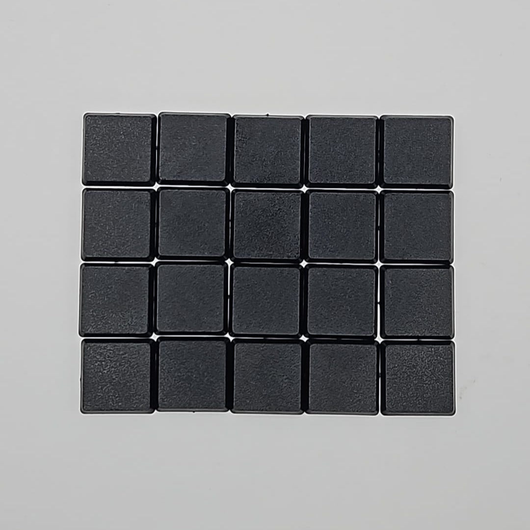 30mm Square Wargaming Miniature Base Pack of 20