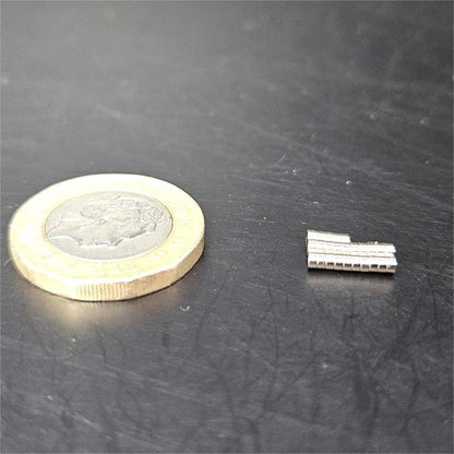 2mm Diameter 1mm thick Round N52 Magnets for Miniatures and Bases