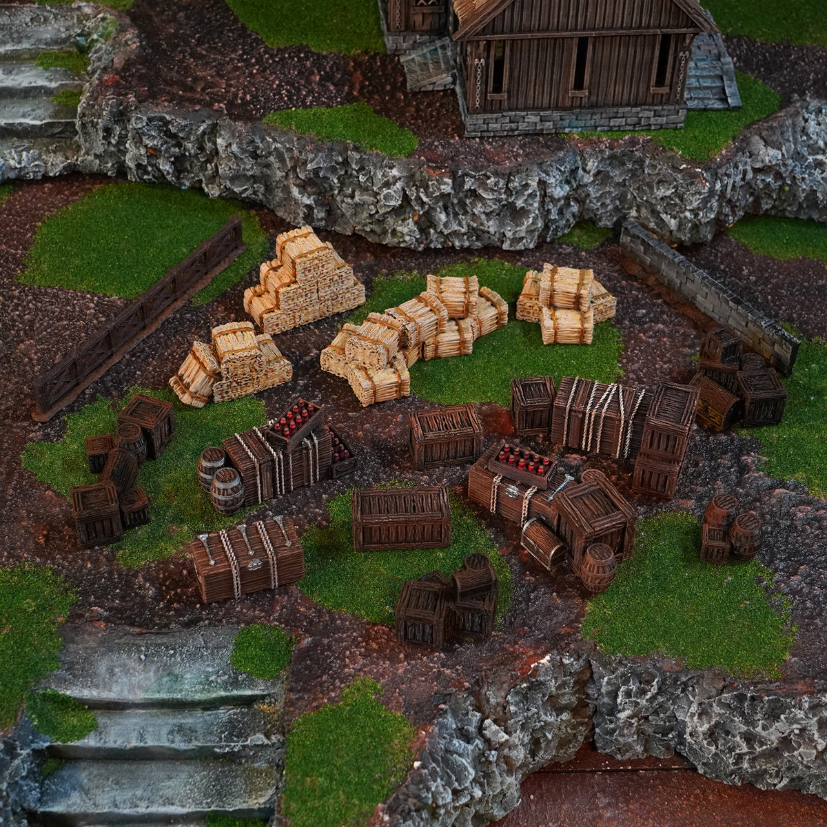 Crates, Walls & Straw - Scatter
