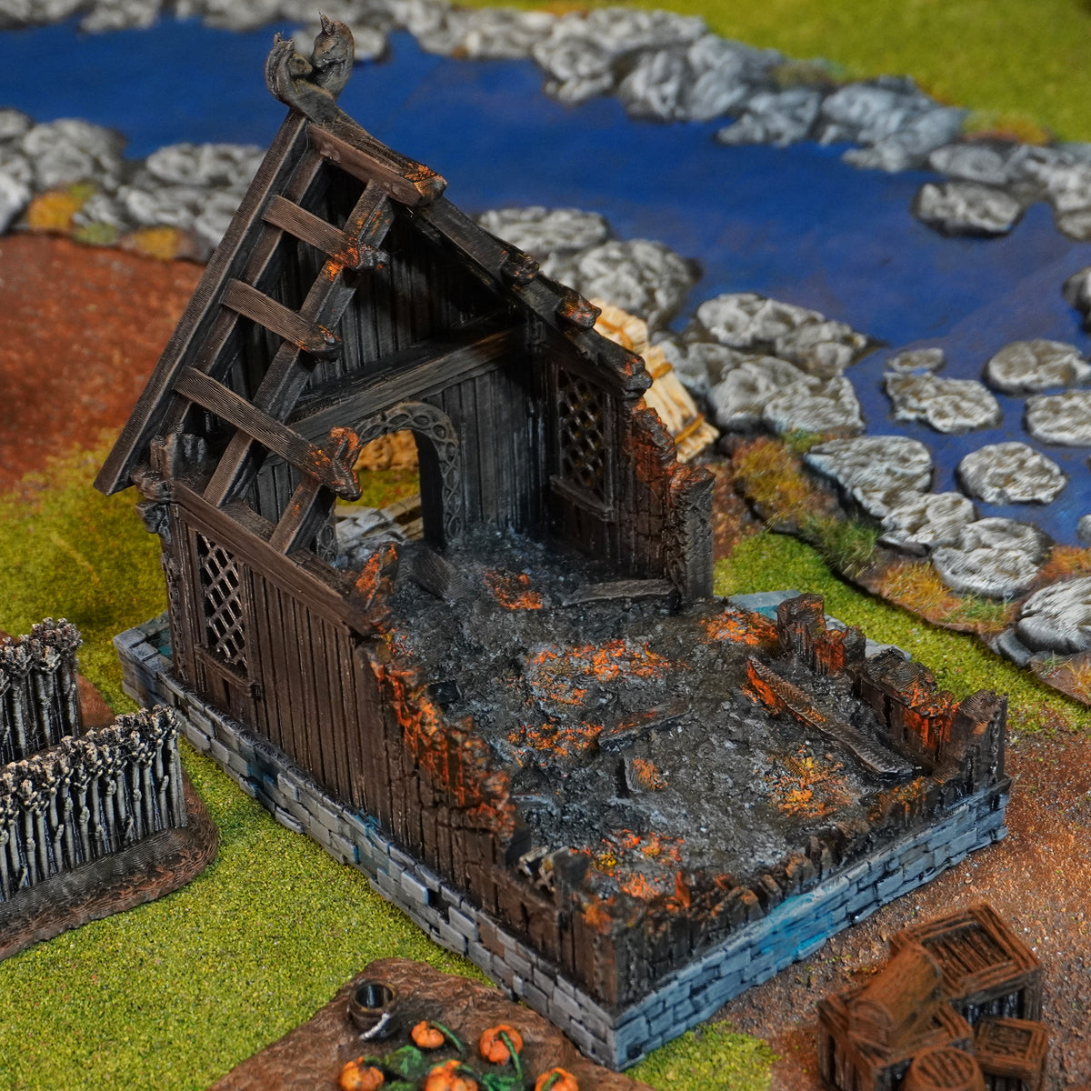 Ruined warriors home