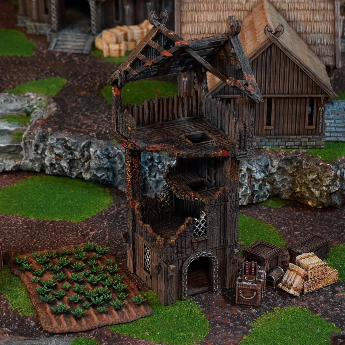 Ruined watchtower