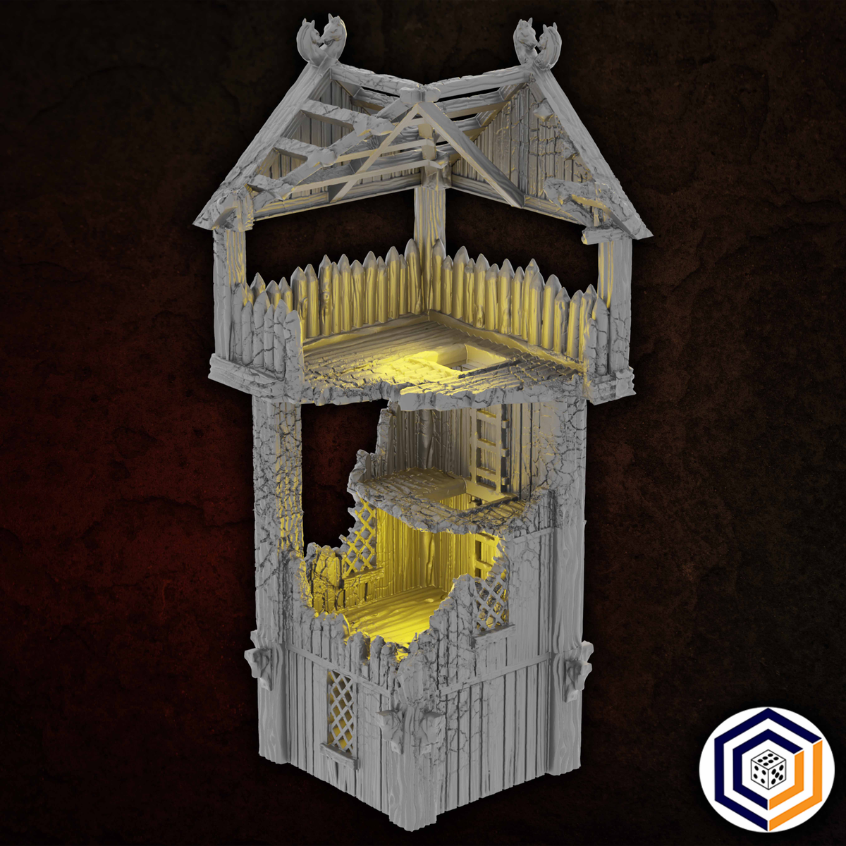 Ruined watchtower