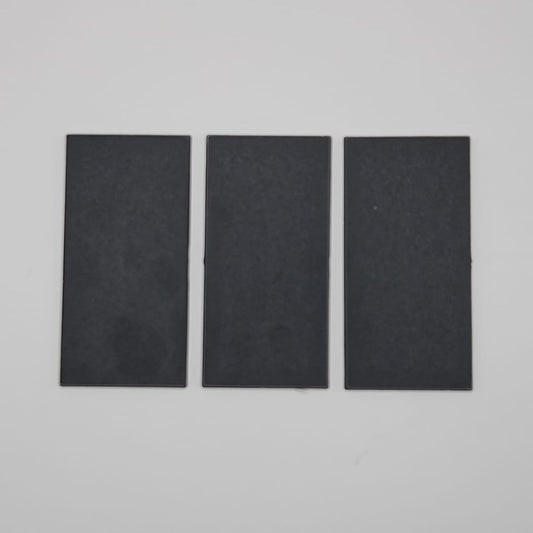 60mm x 100mm Rectangular Wargaming Miniature Bases Pack of 3 (Copy)