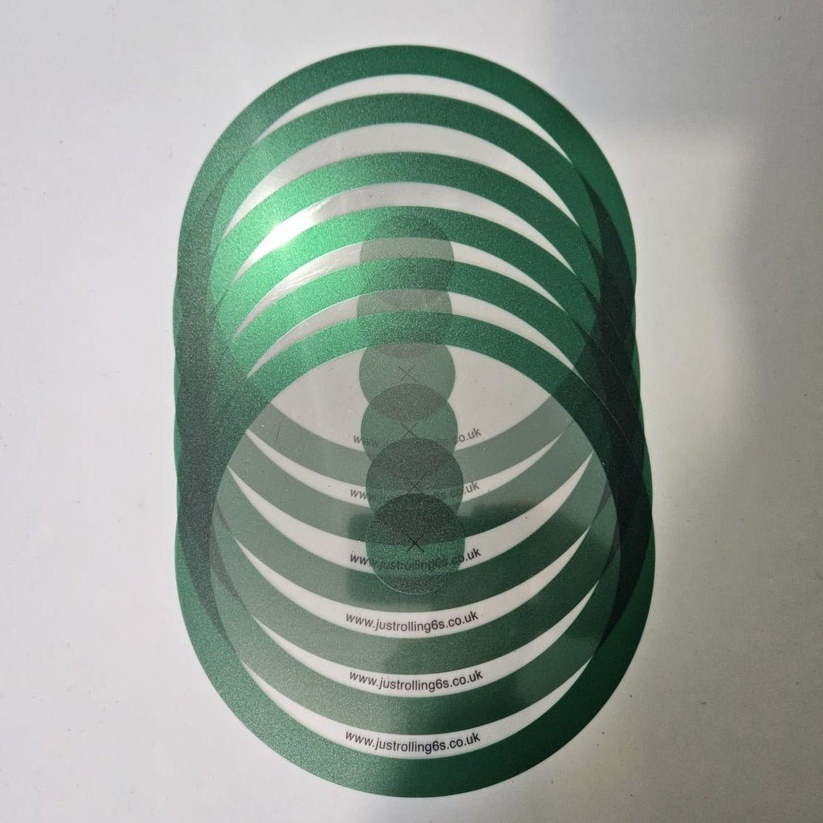 Set of 6 Green Wargaming Objectives Useable in Warhammer 40k V2