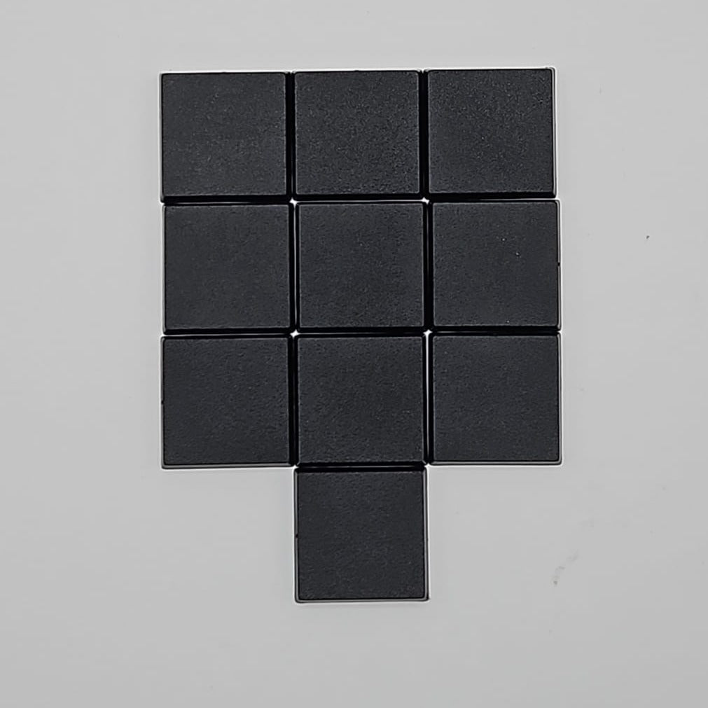 25mm Square Wargaming Miniature Base Packs