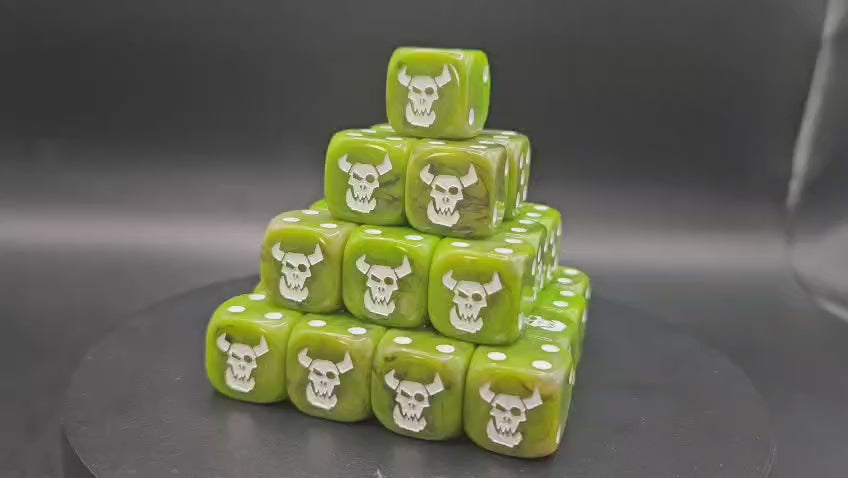 Destruction Dice 16mm D6 Video