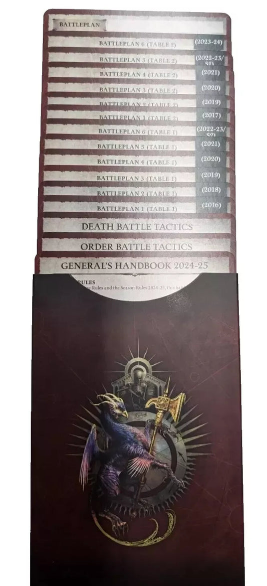 Warhammer Age of Sigmar 2024/5 Generals Handbook Card Deck